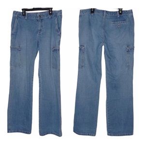 Vintage Tommy Hilfiger Cargo Jeans Womens 8 Nostalgia